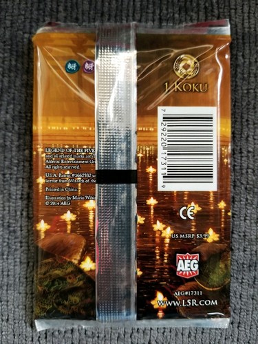 Legend of Five Rings Holiday Pack 2014 CCG Promo - L5R Classic Sealed Box. - Picture 7 of 7