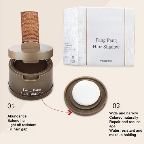 Fluffy Thin Powder Pang Line Shadow Makeup Hair Concealer Cover> Root G8B8 - Foto 10 di 25