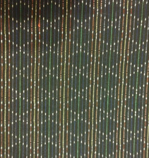 Pinstripe Abstract Blue Multicolor Fabric Slight Stretch 2 Yds 75" L x 45" W 