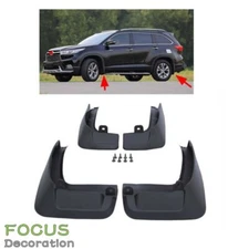 For 2014 2015-2019 Toyota Highlander Mud Flaps Splash Guard Fender Mudguard Kit
