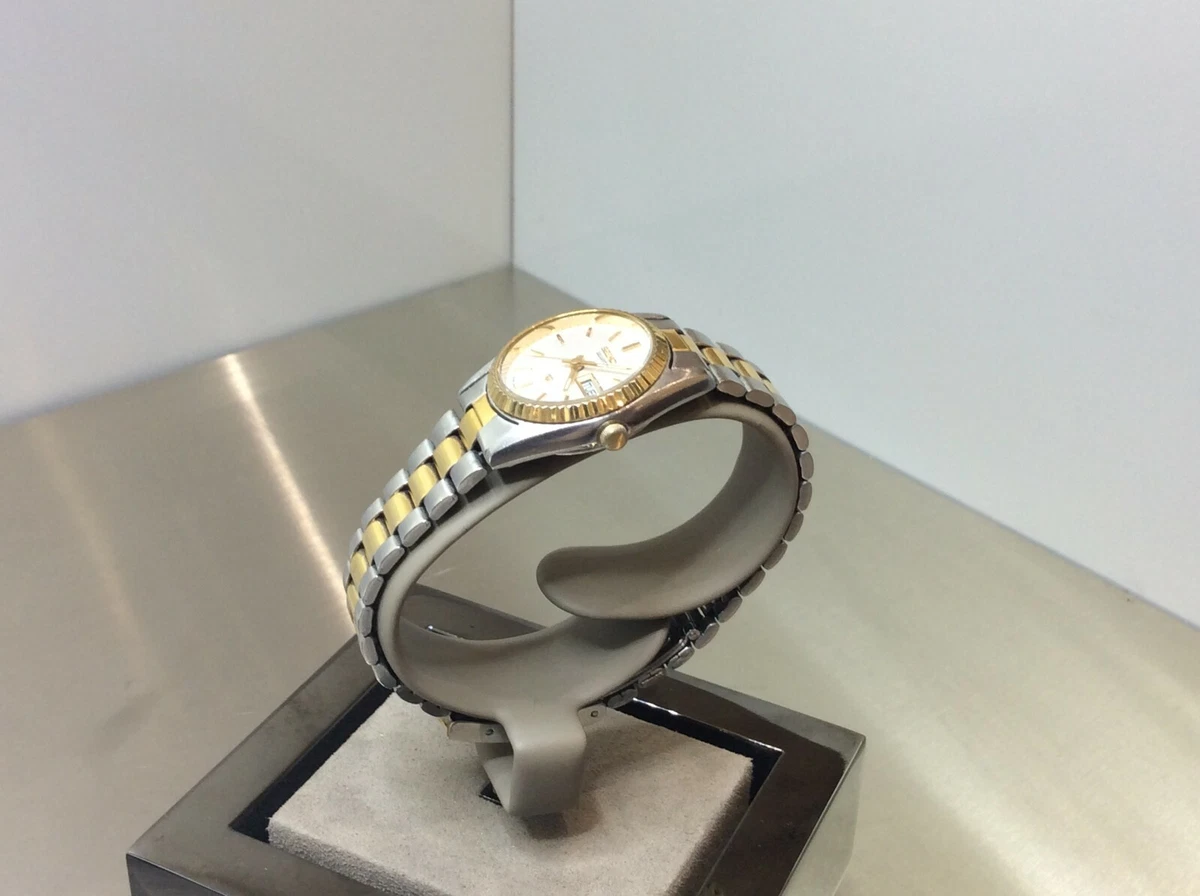 Seiko two tone watch women's cheap