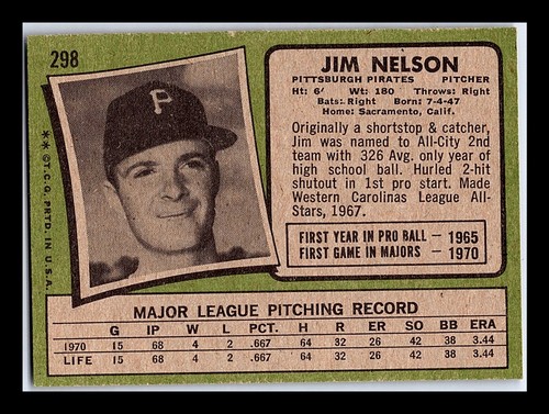 1971 Topps Baseball Cards 264-523 - You Pick - aaalvins - Picture 39 of 249