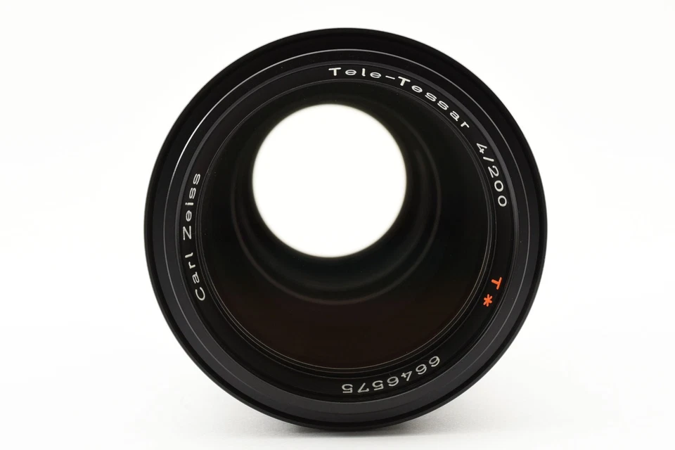 Contax Carl Zeiss Tele-Tessar 200mm f/4 AEG Lens For C/Y Mount From JAPAN[Exc++] - Image 3 of 4