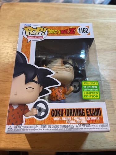 Funko Pop! Goku Driving Exam #1162 DragonBall Z SDCC 2022 Exclusive!