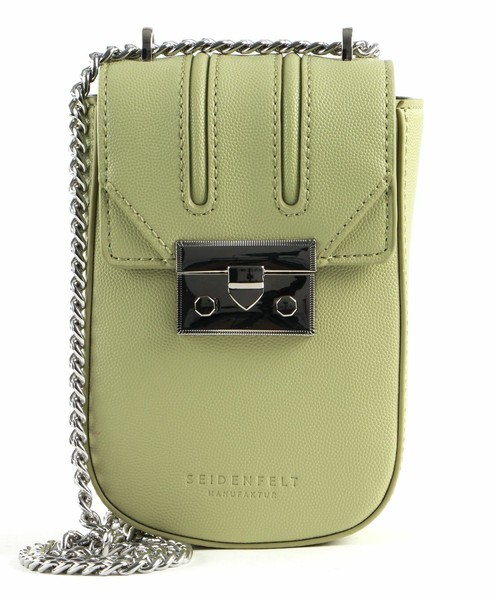 Seidenfelt Manufaktur Roros Mobile UmhäNgetasche Tasche Matcha Green GrüN Neu-image