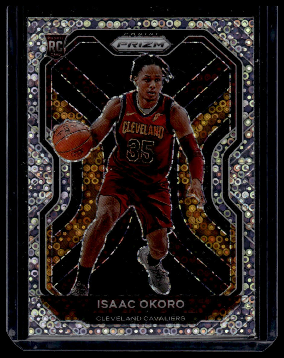 2020-21 Panini Prizm #298 Isaac Okoro Fast Break Prizms