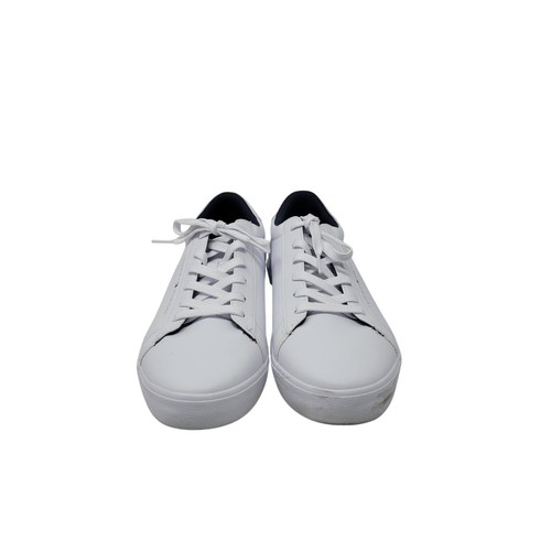 Sneakers basse Tommy Hilfiger uomo bianche da ginnastica memory foam Tmribby taglia 10,5 - Foto 8 di 13