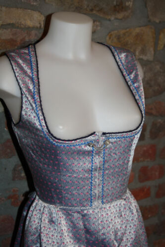KL5055 @ Vintage Dirndl lang @ Balkonett @ Hochzeitsdirndl @ 70er @ Braut @ 38 - Bild 2 von 3