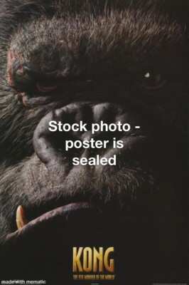 King Kong the 8th wonder of the world 2000's poster - Sealed Rare - See Pics