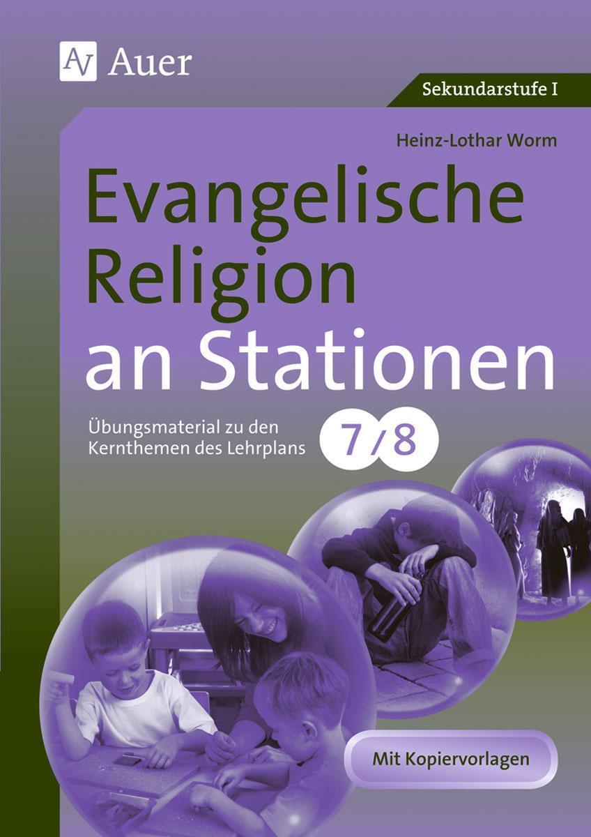 Thumbnail - Evangelische Religion An Stationen Heinz-lothar Worm Broschüre 77 S.