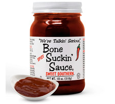 Bone Suckin' Sauce Sweet Southern Spicy   BBQ - 18 oz in 18 Ounces Pack of 1 