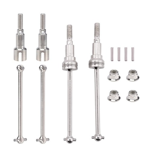 2Pcs Metallo Posteriore Albero Trasmissione Osso di Cane per Hbx 16889