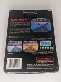 Mach Rider Mattel Canadian Version (Nintendo NES, 1985) Complete