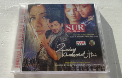ZINDAGI KHOOBSURAT HAI & SUR the musical ~ Bollywood soundtrack Hindi CD