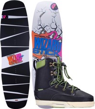 Hyperlite WizardStick: pura espressione freestyle Set wakeboard Hyperlite WIZARDSTICK 152 2024 incl. stivali CODYAK