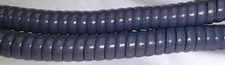 AT T 25FT 25' Titanium Blue Telephone Handset Coil Curly Cord Wire 945 974 984