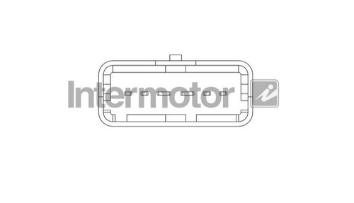 Air Mass Sensor STANDARD 19631-M fits Citroen Ford Peugeot - Picture 2 of 7