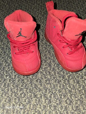 Toddlers Kids Nike Air Jordan 12 Retro Red (850000 116)