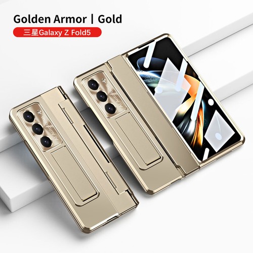 Hinge Tempered Glass Cover 360° Full Case For Samsung Galaxy Z Fold 5 Shockproof