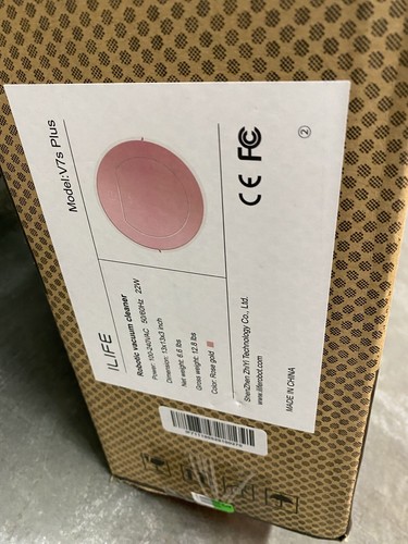 NUEVO ILIFE V7s Plus serie Beetles aspiradora robótica y fregona, oro rosa - Imagen 2 de 3