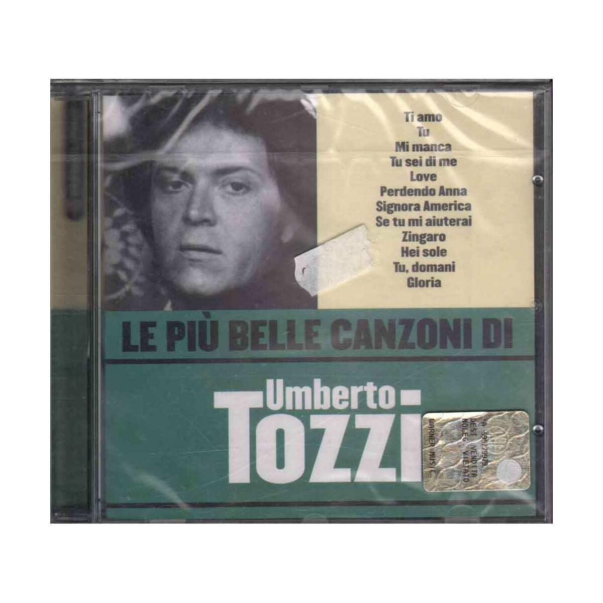 Umberto Tozzi CD Le Piu' Belle Canzoni Di Tozzi Umberto Sigillato 5051011888229