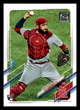 2021 Topps Update Ali Sanchez Cardinals RC Rookie #US244 Centered Mint