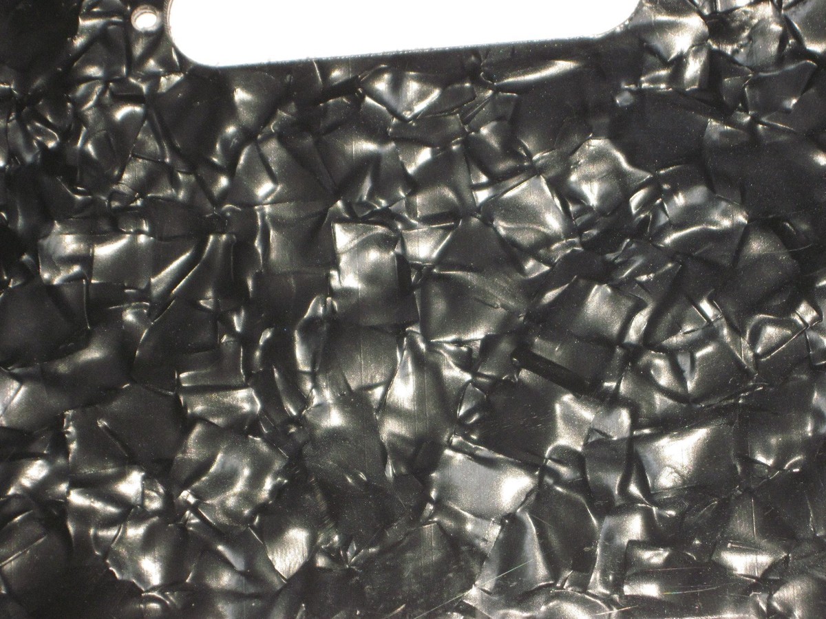 Pickguard Per Fender Telecaster 8 Fori – Nero Pearloid, Nuovo The STRATosphere - Foto 4