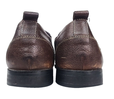 ASTON GREY COLLECTION Slip-On Loafers Brown Leather Dress  display picture 2
