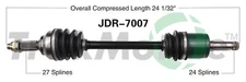 SurTrack JDR-7007 CV Axle Assembly