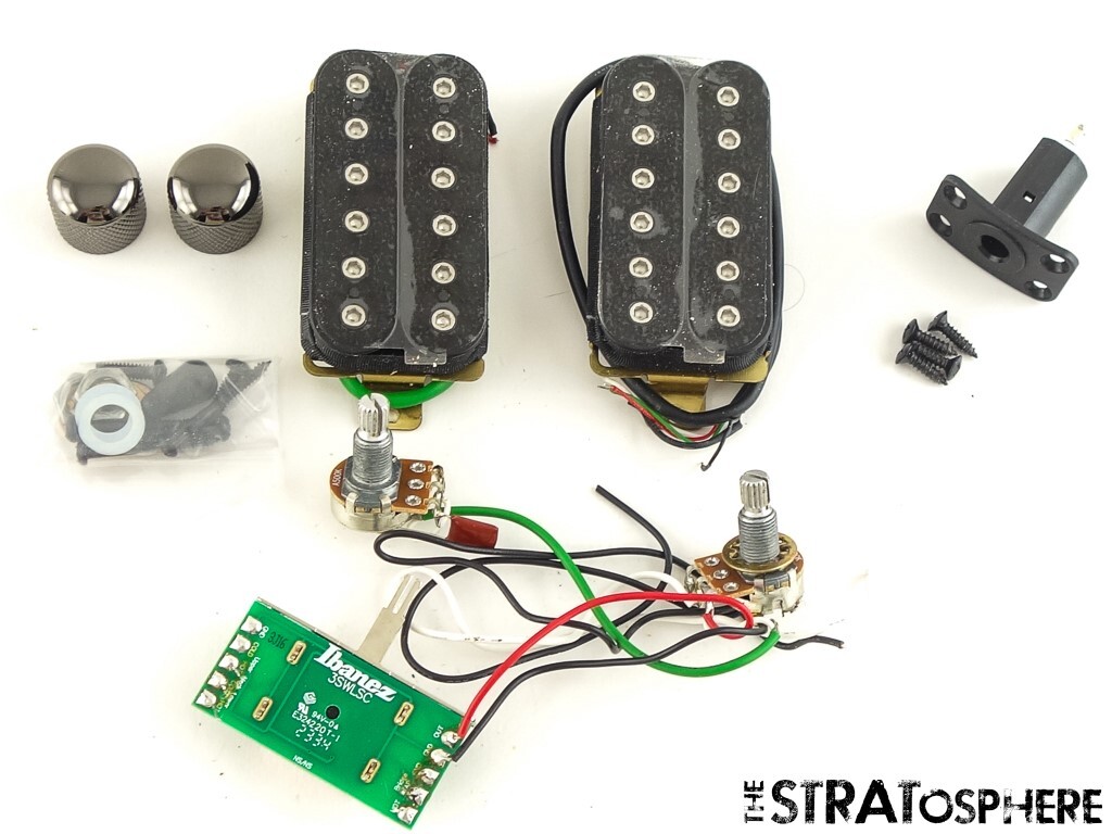 Ibanez RG421PB Quantum Humbucker PICKUPS POTS KNOBS JACK, RG