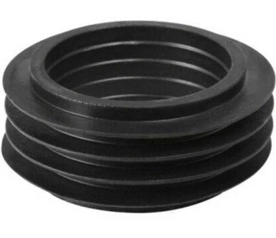 ASW WC Spülrohrverbinder 55 x 38 - 45 mm Spülrohrinnenverbinder Spülrohrdichtung