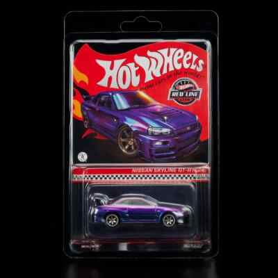 Hot Wheels Collectors RLC Exclusive Nissan Skyline GT-R BNR34 - READY TO SHIP