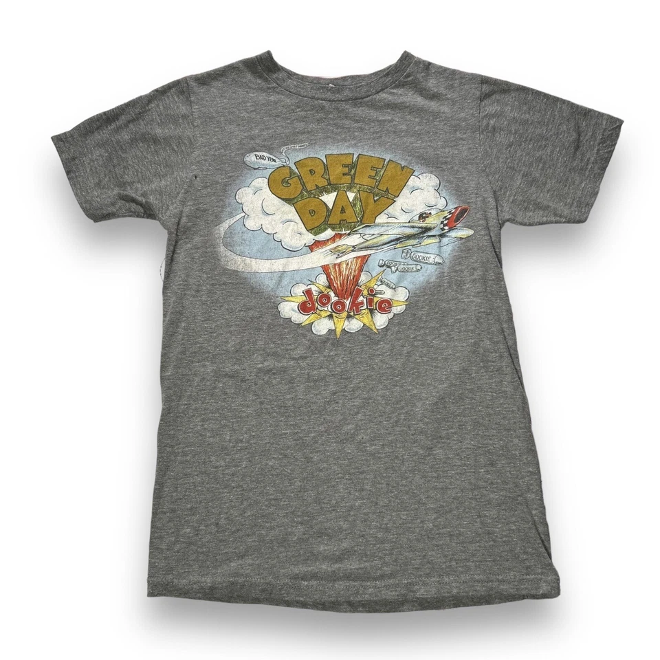 Bay Island Green Day серый графический футболка размер маленький - "Marg - Изображение 2 из 4