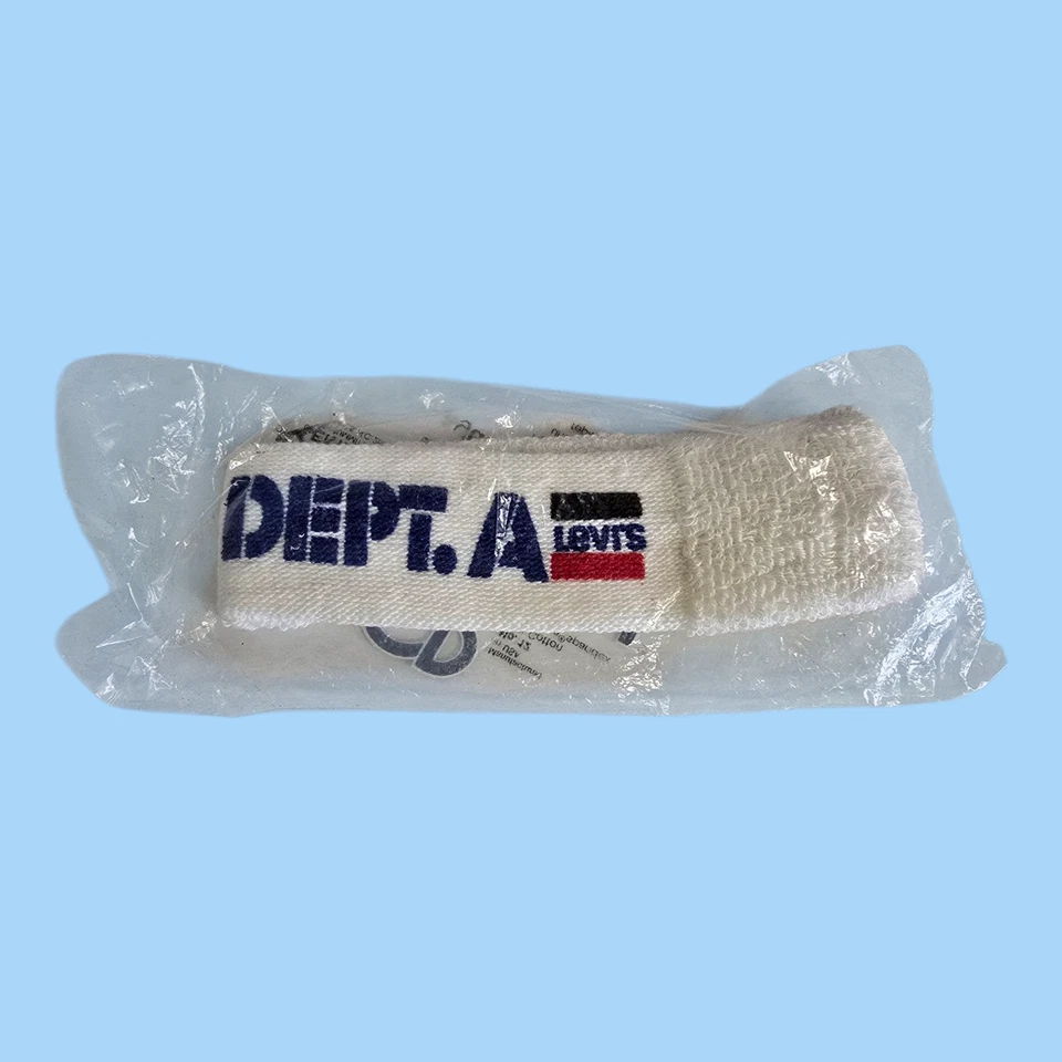 SEALED 3 Super Brow Sweatbands Head Bands~ 1 is Dept. A Levi's ~ Sai by Kemfast - Image 3 of 4