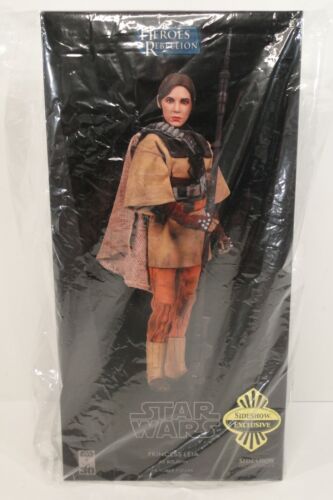 Sideshow 1/6 Scale Star Wars ROTJ Princess Leia as Boushh Exclusive (2007) 21121 - Afbeelding 1 van 19
