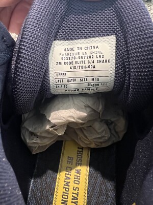 Size 18 Michigan PE Air Jordan Nike Zoom Code Elite 3/4 Shark Football Cleats s-l400.jpg main image 4