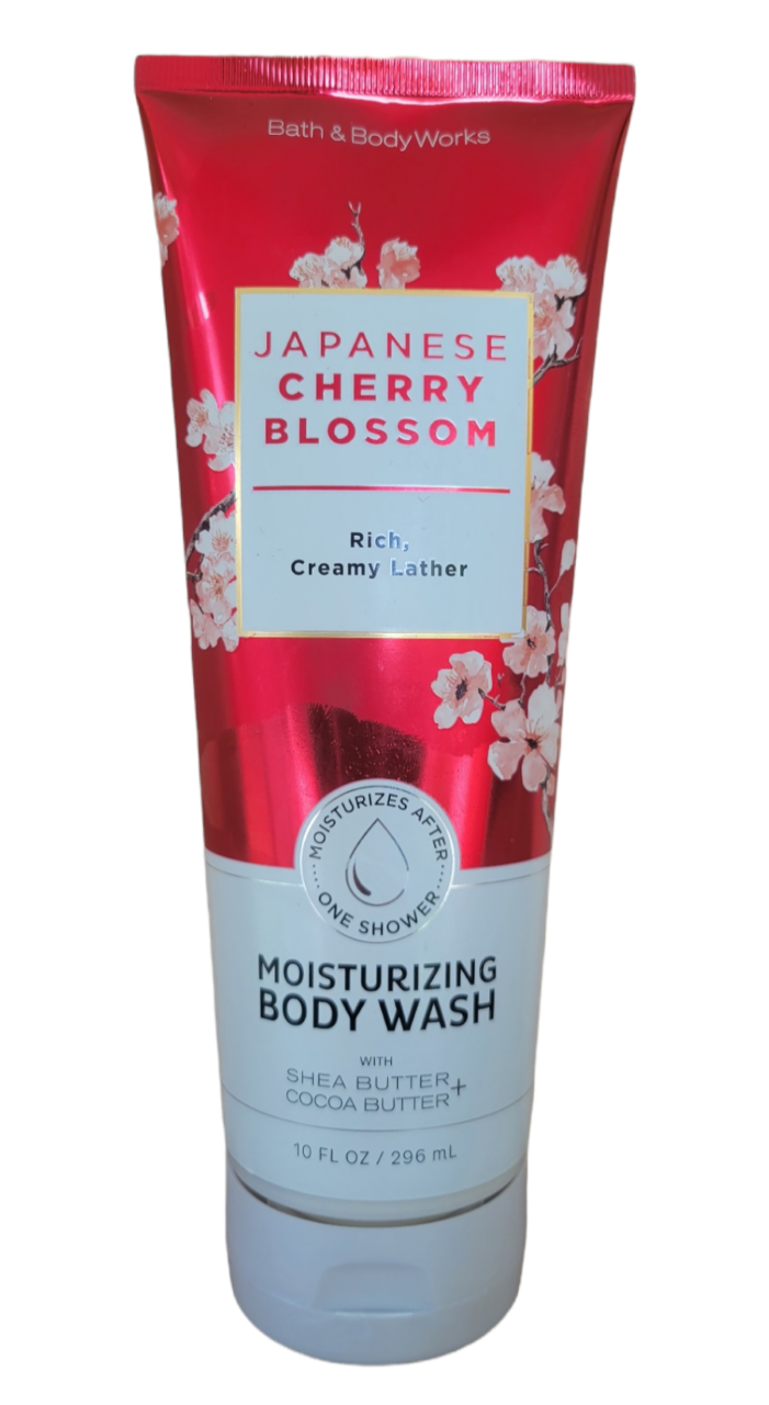 NEW Bath and Body Works JAPANESE CHERRY BLOSSOM Moisturizing Body Wash
