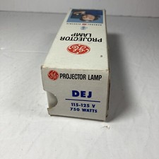 GE DEJ Projector Projection 115V 750W Bulb Lamp - New Old Stock