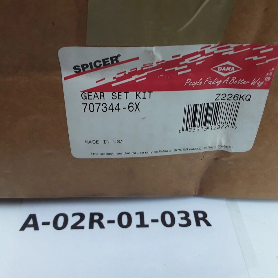 Juego de engranajes Dana 707344-6X para Jeep TJ Wrangler (1997 1998 1999 2000 2001) Foto 4 de 4