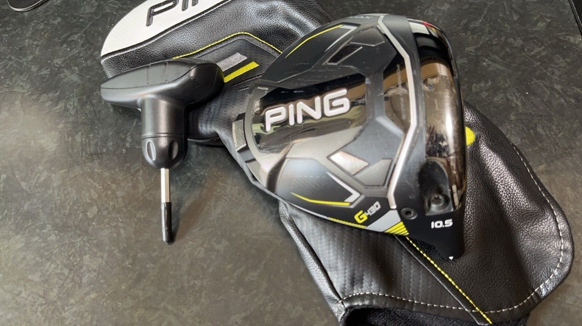 Ping G430 MAX 10.5 Driver Head Only Crack on the Head Ping G430 MAX 10.5 Driver Head Only Crack on the Head