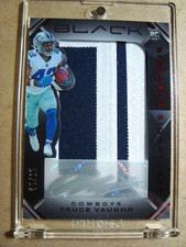 2023 Deuce Vaughn Panini Black Red Rookie Autograph Patch RC /15 MINT 🔥🔥🔥