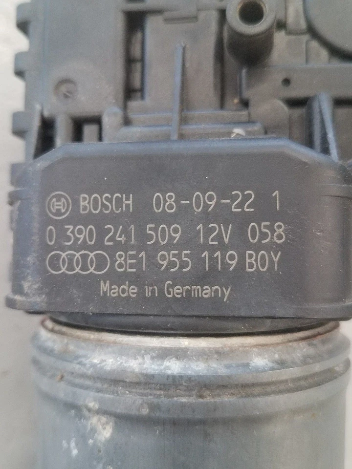 2002-2007 Audi S4 A4 Quattro Windshield Wiper Motor 8E1955119 B0Y OEM - Image 2 of 4