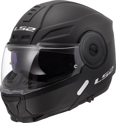 LS2 FF902 Scope II Solid Klapphelm Motorradhelm matt black S