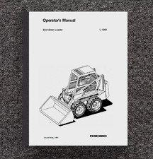 1200 Skid Steer Loader Operator's Maint Manual Fits Prime-Mover L-1200