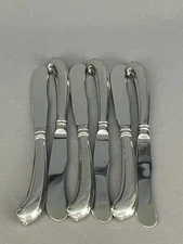 6 Gorham design studios Colonial Tipt stainless hollow handle 9 1/4" Knives