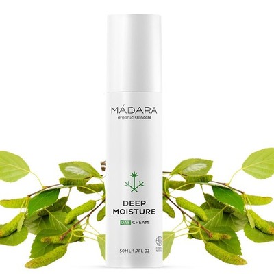 Madara Organic DEEP MOISTURE Tagescreme 50ml - Spendet intensiv Feuchtigkeit