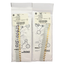 Lot of 2x Allen Bradley 700-TBJ20G /A 20-Way Jumper 20-Pole - Gray