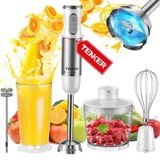 30 Speed Immersion Blender Handheld Blender Electric 1000W Hand Blender Chopper