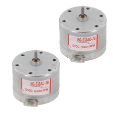2PCS DC 12V Audio Capstan Motor for EG-530AD-2B Tape Recorder Spindle Motor