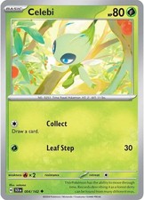 Celebi 004/142 SV07: Stellar Crown Pokémon TCG